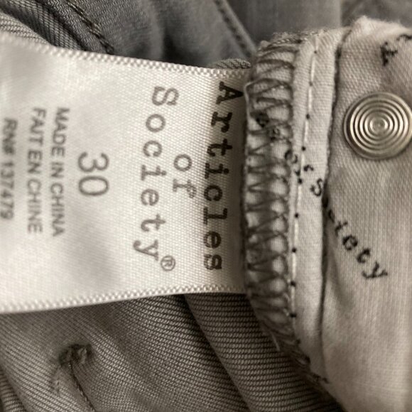 Articles of Society grey skinny jeans - size 30 - Picture 8 of 8